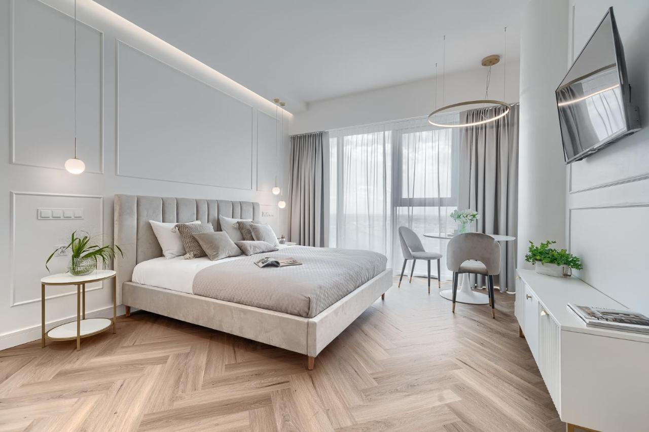 Margi Ariela Lux Studio 17Th Floor Pool Sauna Štetín Exteriér fotografie