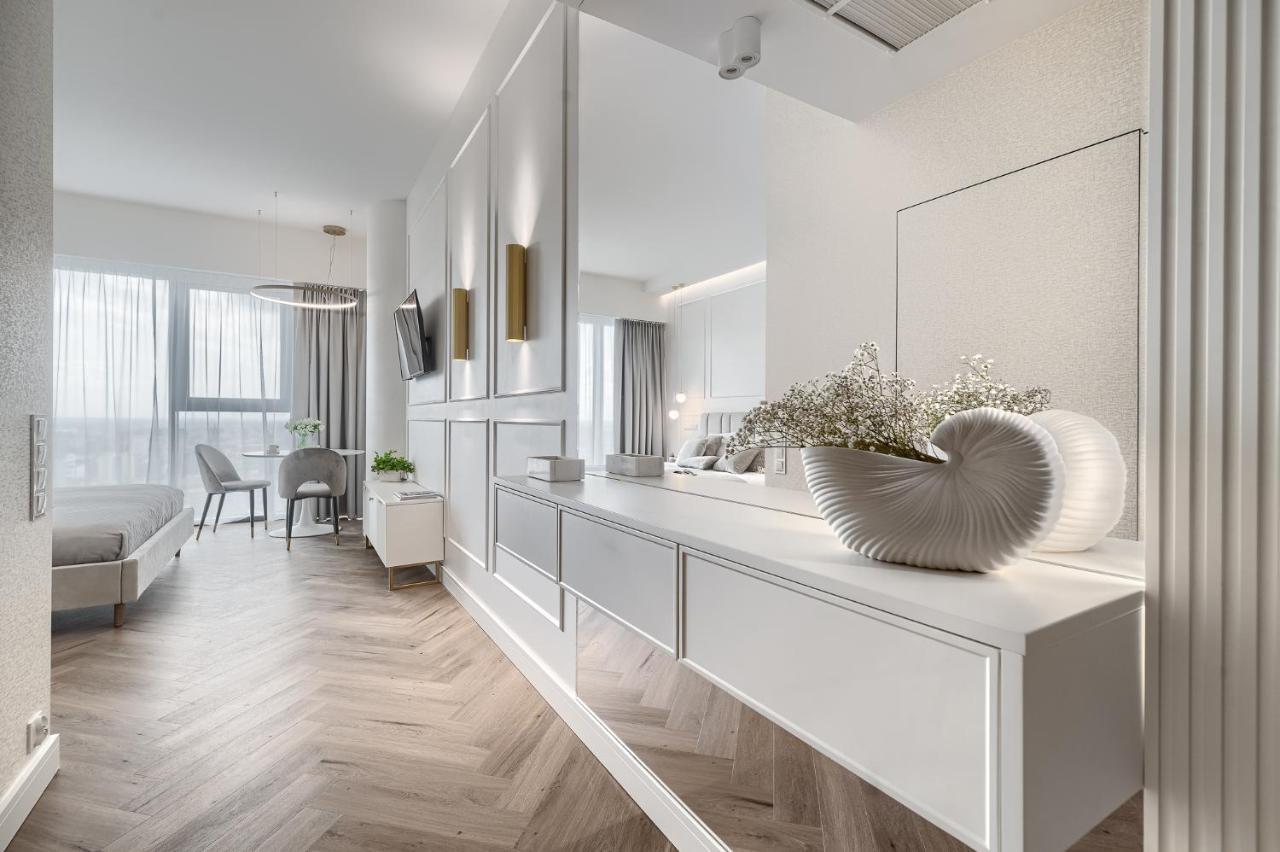 Margi Ariela Lux Studio 17Th Floor Pool Sauna Štetín Exteriér fotografie