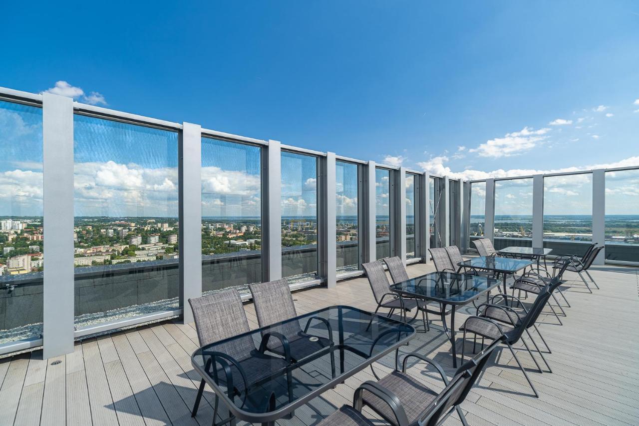 Margi Ariela Lux Studio 17Th Floor Pool Sauna Štetín Exteriér fotografie